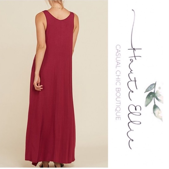 Cascara Handkerchief Hem Maxi Dress - Picture 3 of 3